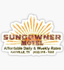 The Sundowner Motel (Preacher) Sticker