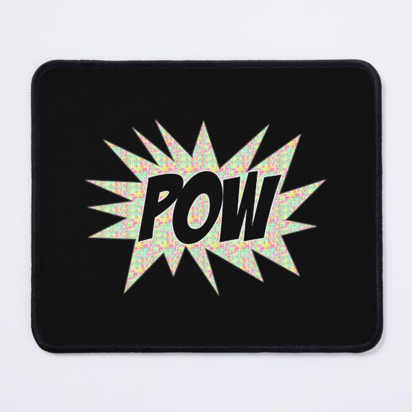 Item preview, Pow Art Design 1 Sticker designed and sold by saurelmosert.