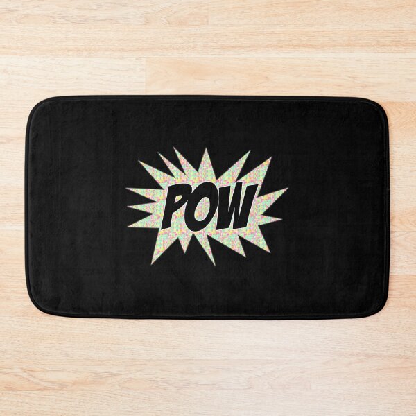 Item preview, Pow Art Design 1 Sticker designed and sold by saurelmosert.