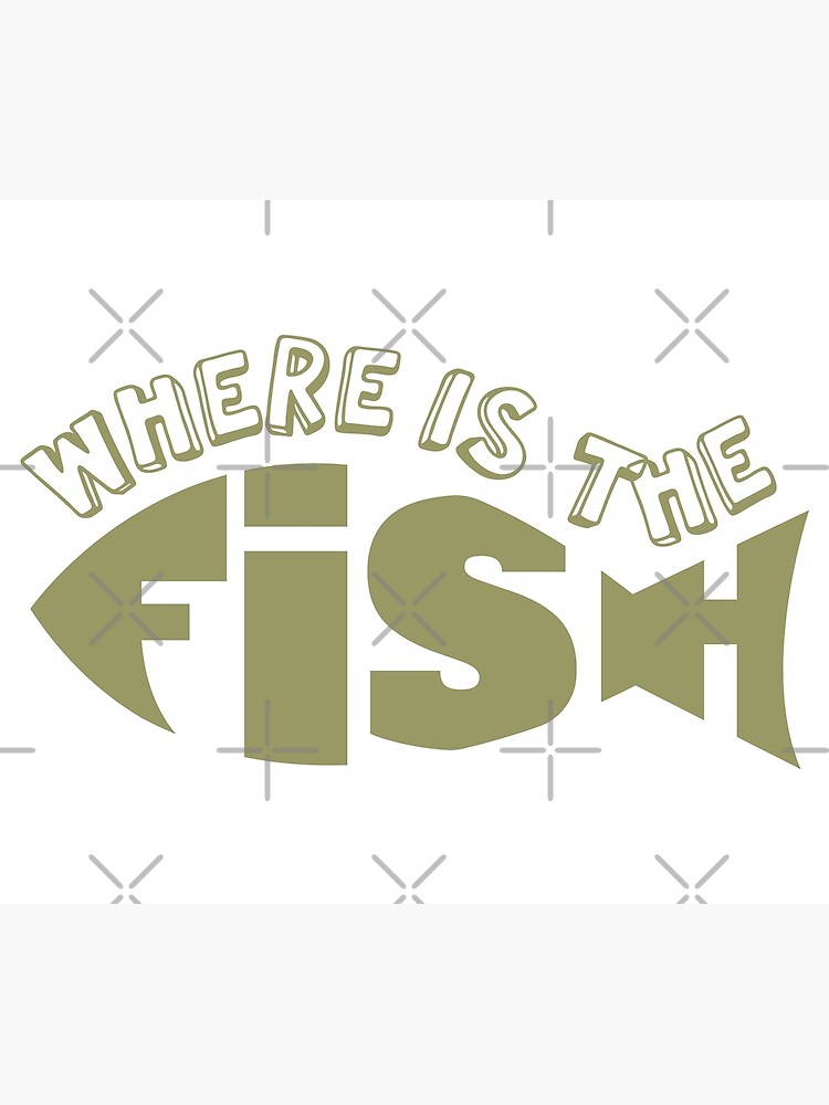 Discover where is the big fish Premium Matte Vertical Poster