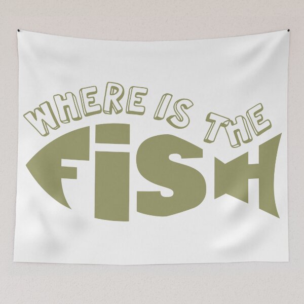 Item preview, where is the big fish designed and sold by TheTshirtClub.