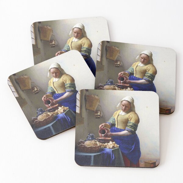 Item preview, The Milkmaid by Johannes Vermeer - Vintage Art designed and sold by RickE.