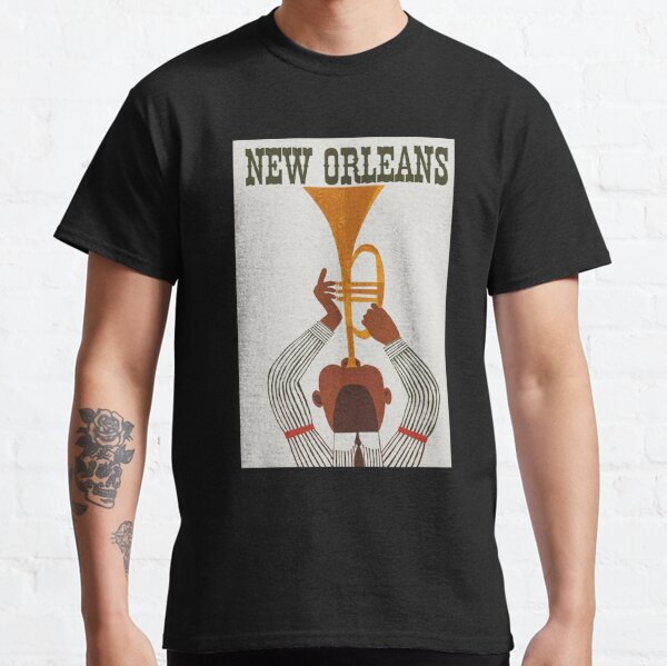 U.S. Custom Tees New Orleans Louisiana Jazz T-Shirt