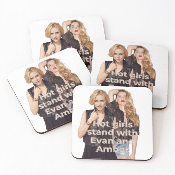 Item preview, Hot Girls Stand With Evan and Amber designed and sold by raloinn.
