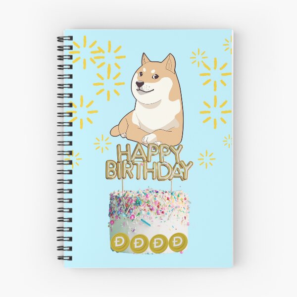 Item preview,  Shiba Inu Dog Happy Birthday! designed and sold by BronikowskiART.