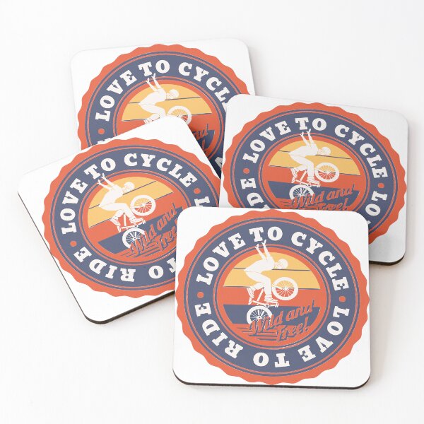 Item preview, Love to Cycle Love to Ride Wild and Free designed and sold by Parag's Travel Shop.