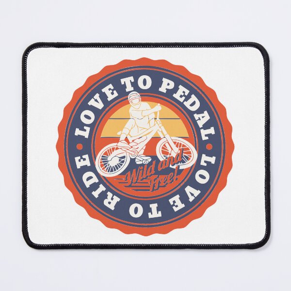 Item preview, Love to Pedal Love to Ride Wild and Free designed and sold by Parag's Travel Shop.