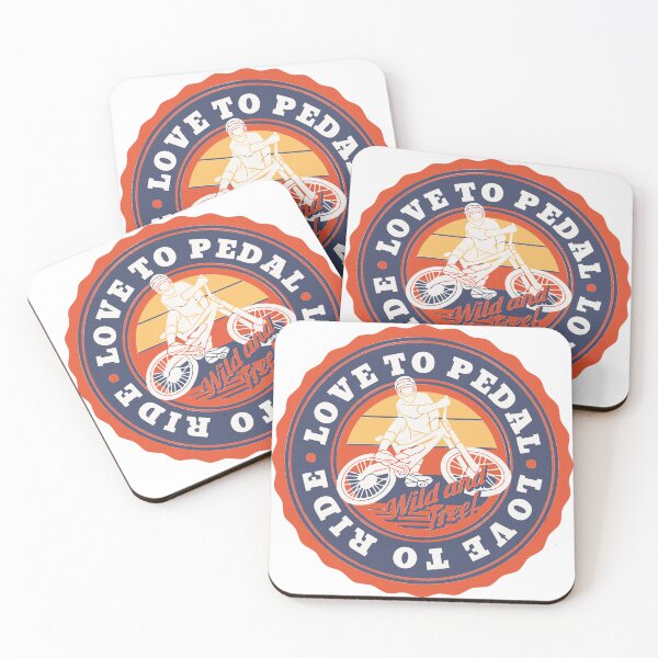 Item preview, Love to Pedal Love to Ride Wild and Free designed and sold by Parag's Travel Shop.