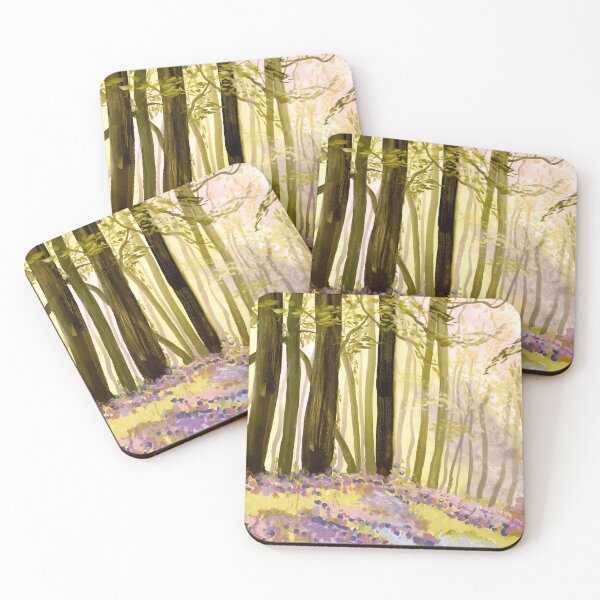 Item preview, Early Bluebells by Olga Bileski designed and sold by ikon-olga.