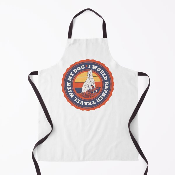 Item preview, I would rather travel with my dog Wild and Free designed and sold by Parag's Travel Shop.