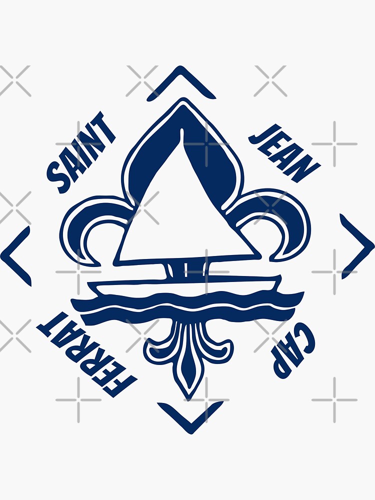 Blue Star Boats Kiss-Cut Stickers by Retro Boater