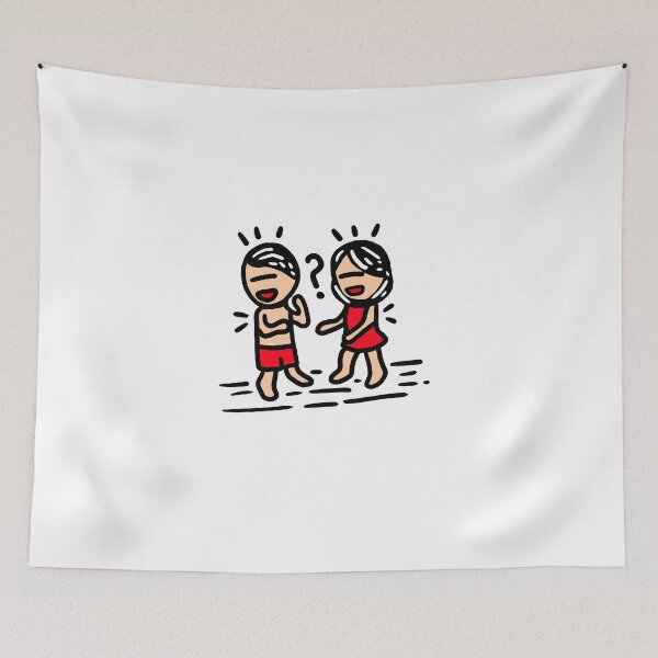Item preview, two people having fun designed and sold by crazyhome.