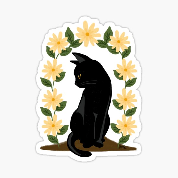 Flower gate Sticker