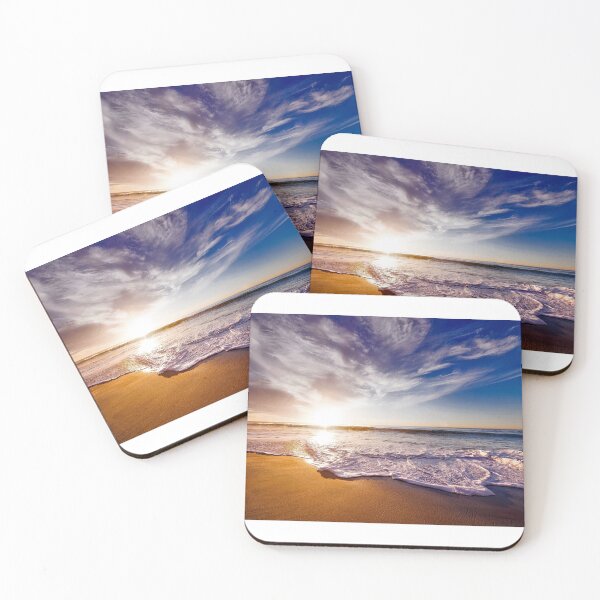 Item preview, sunset at coastal setting designed and sold by ydsdesigns.