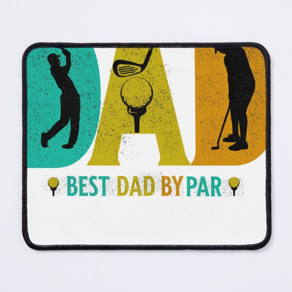 Item preview, best dad by par design ,Funny Golfer Dad quote, cool Golf T-Shirt designed and sold by Tarikbouchmal.