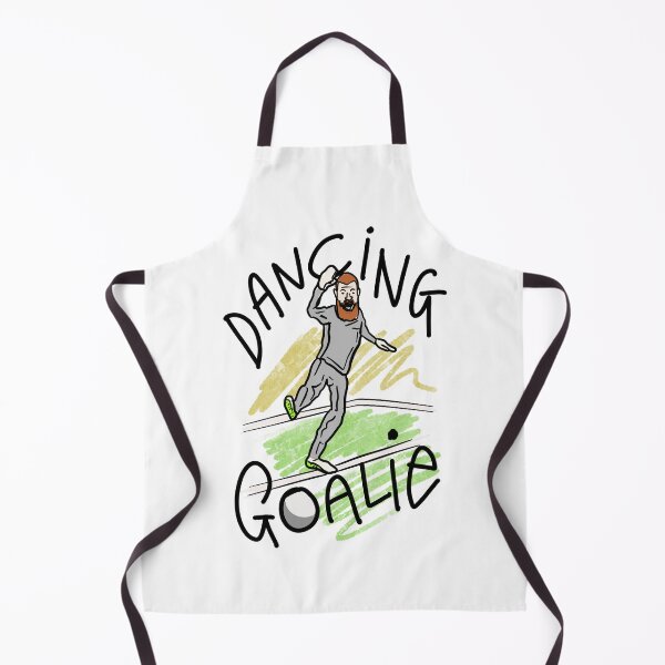 Item preview, Dancing Goalie Australian Football Soccer Goalkeeper designed and sold by sketchNkustom.