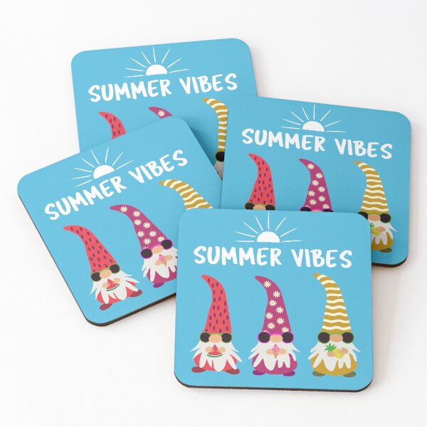 Item preview, Summer Vibes  with Funny Summer gnomes  designed and sold by Yasminepatterns .