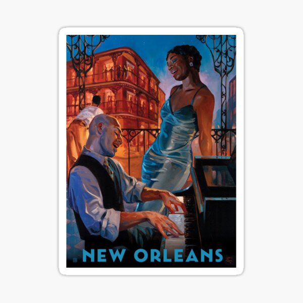 Item preview, New Orleans Jazz    designed and sold by Songlongplt.