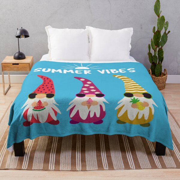 Item preview, Summer Vibes  with Funny Summer gnomes  designed and sold by Yasminepatterns .