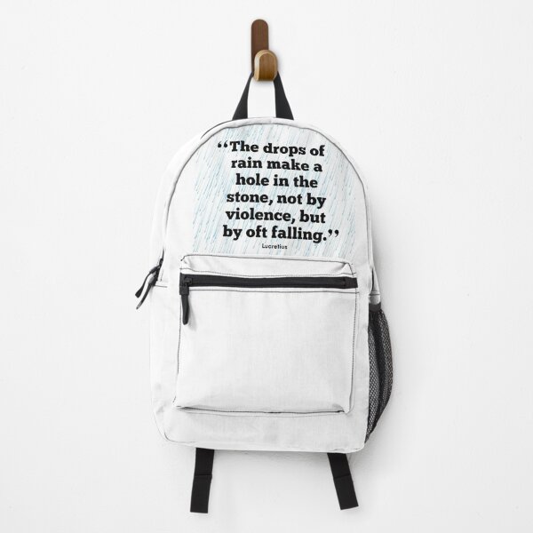 Item preview, The Drops of Rain Make A Hole in the Stone... Life Quote About Persistence - Inspirational designed and sold by Soaring Eagle.