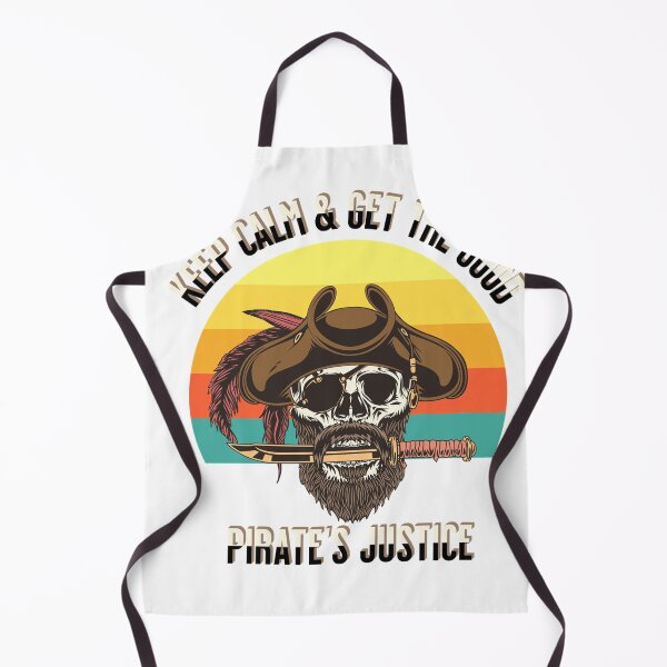Item preview, Keep calm and get the good pirate's justice T-Shirt designed and sold by Tarikbouchmal.