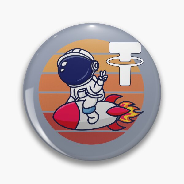 Item preview, Tether USDT to the Moon designed and sold by Crypmetal.
