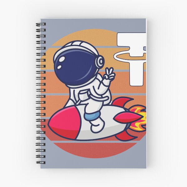 Item preview, Tether USDT to the Moon designed and sold by Crypmetal.