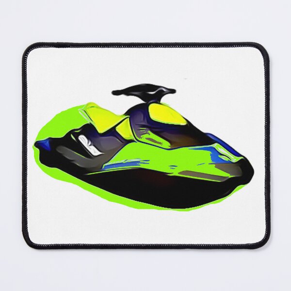 Item preview, Jet Ski Cool Lime designed and sold by MixedBags.