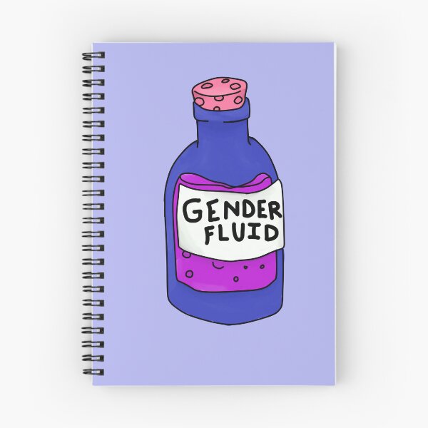 Item preview, Bottle of Genderfluid designed and sold by luckyboyart.