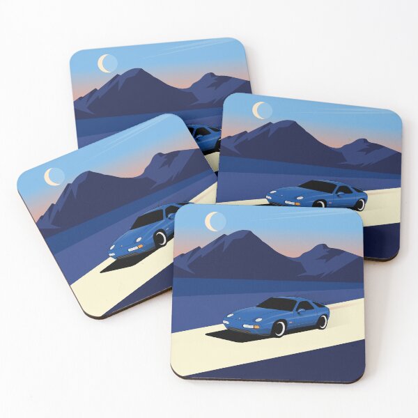 Item preview, Porsche 928 Blue Mountain Road Art designed and sold by blackdogshop.