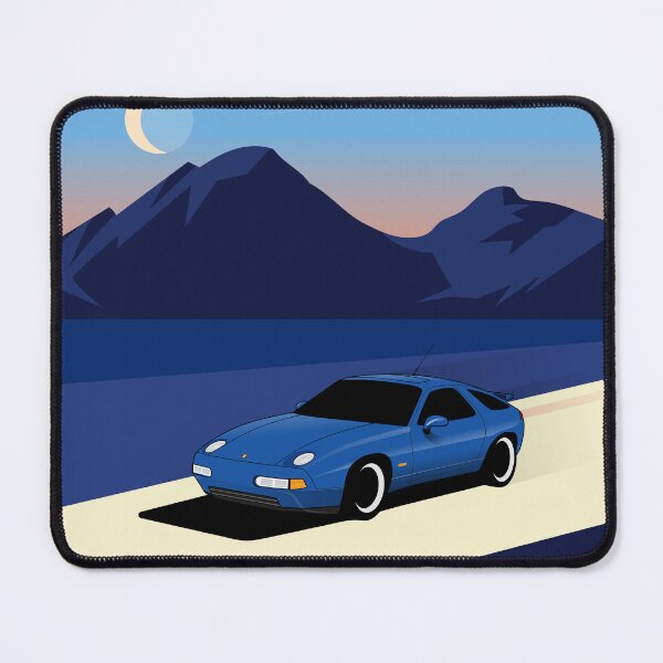 Item preview, Porsche 928 Blue Mountain Road Art designed and sold by blackdogshop.