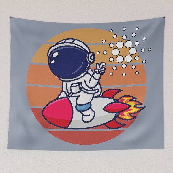 Item preview, ADA Cardano to the Moon designed and sold by Crypmetal.