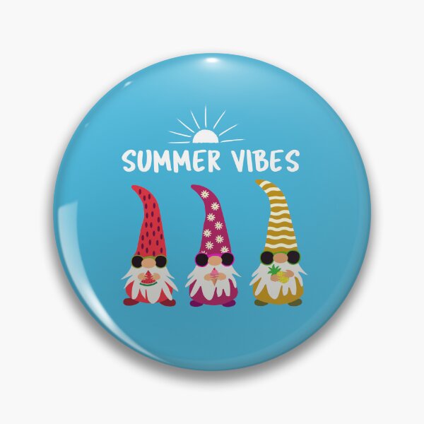 Item preview, Summer Vibes  with Funny Summer gnomes  designed and sold by Yasminepatterns .
