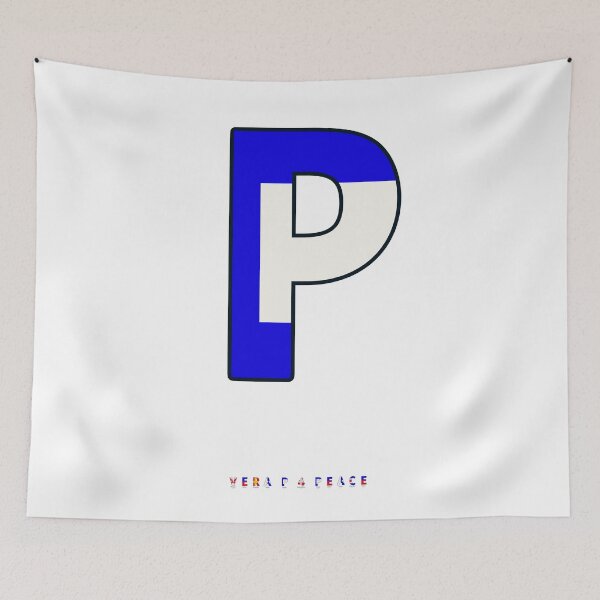 Item preview, vera P 4 PEACE - NAVY designed and sold by Hell-Prints.