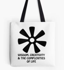Adinkra Designs: Wisdom, Creativity & the Complexities of Life Tote Bag
