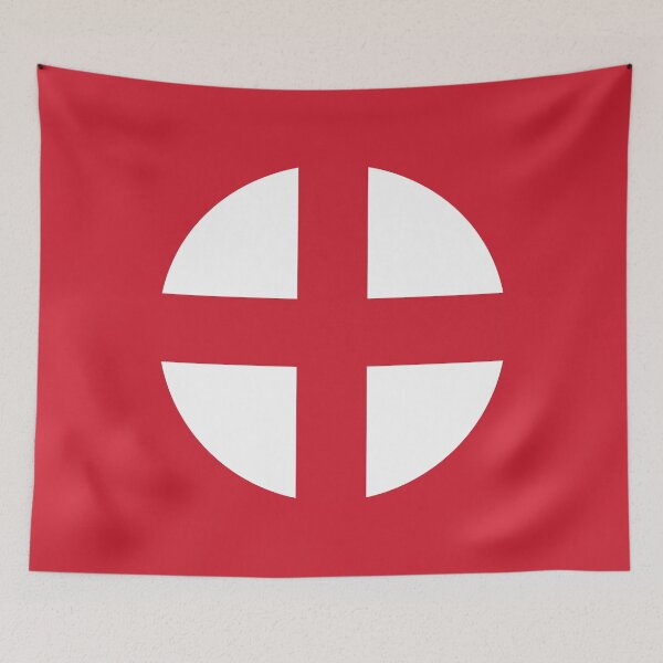 Item preview, England Flag Roundel (On Red) designed and sold by STUDIO-72.