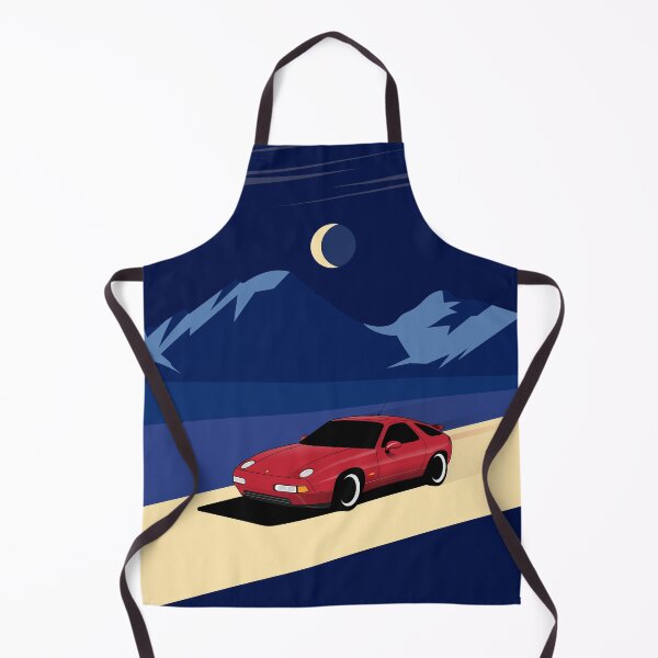 Item preview, Porsche 928 Red Mountain Road Art designed and sold by blackdogshop.