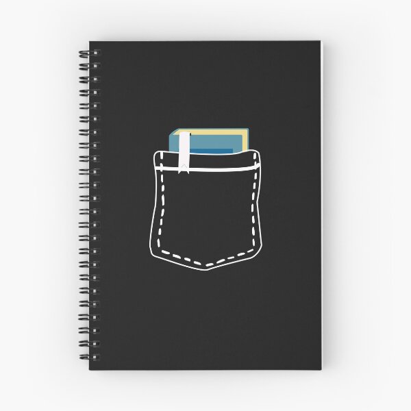 Item preview,  BOOKS IN MY POCKET (POCKET TEE) designed and sold by The Bookworm Store.