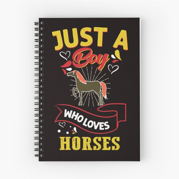 Item preview, Kids Horse Just A Boy Who Loves Horses designed and sold by MarvSeel.