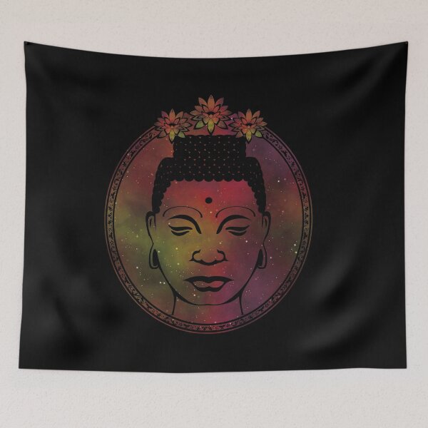 Item preview, Gautama Buddha Portrait - Galaxy designed and sold by MellowGroove.