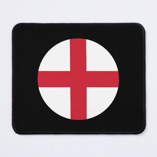 Item preview, England Flag Roundel (On Black) designed and sold by STUDIO-72.