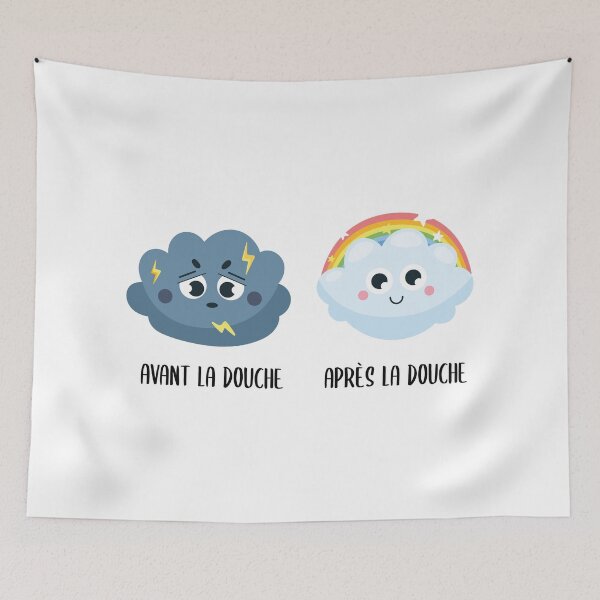 Item preview, Cloud before / after shower designed and sold by Zourit.