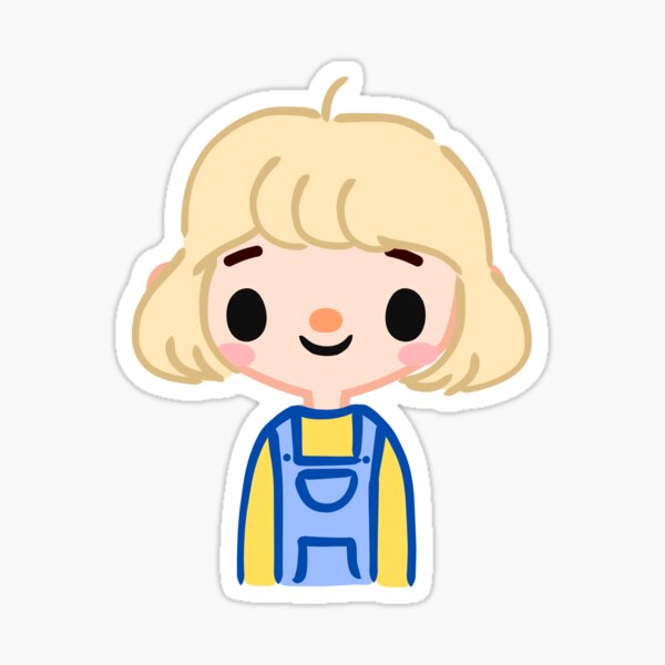 chibi luna Sticker