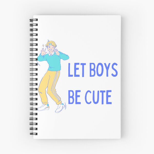 Item preview, let boys be cute designed and sold by lunariamoon.