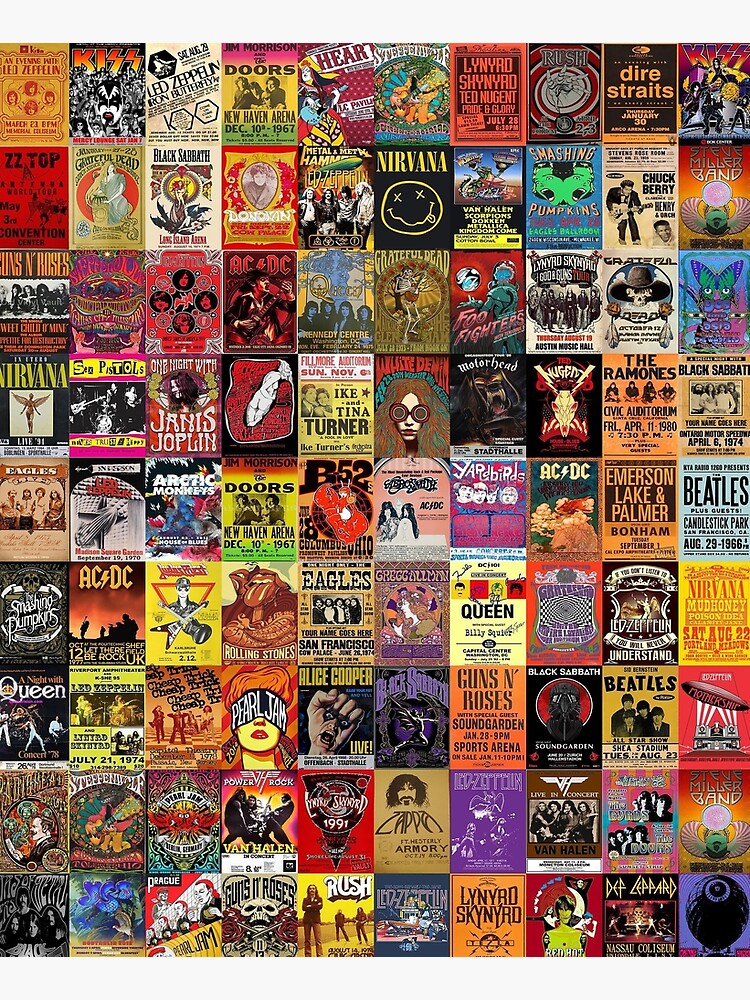 Rock Band Posters by Montage-Madness