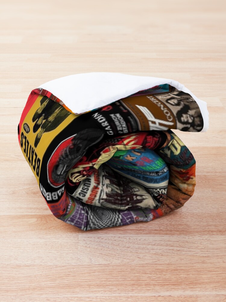 Alternate view of Rock Band Posters Comforter