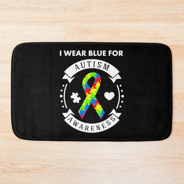 Item preview, Autism I Wear Blue For Autism Awareness Puzzle Ribbon Support designed and sold by HaaChris-Artis.