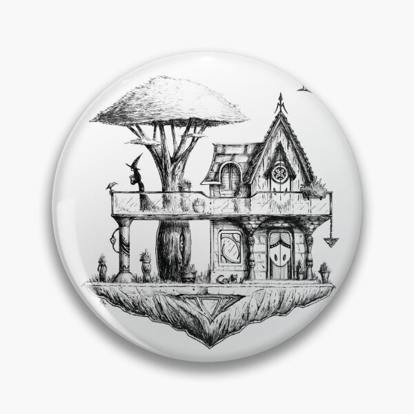 Item preview, House Of Unexpected Travels designed and sold by TreesOfNowhere.