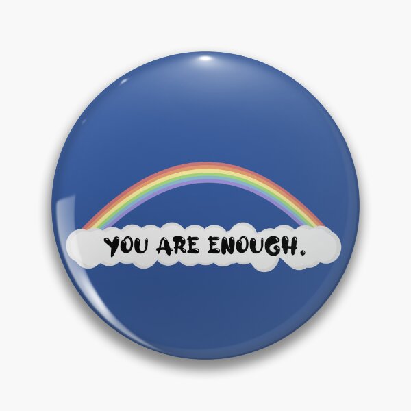 Item preview, Rainbow Positivity: Enough (updated)  designed and sold by SimplyPride.