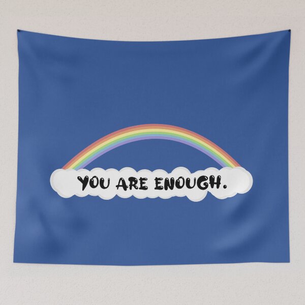 Item preview, Rainbow Positivity: Enough (updated)  designed and sold by SimplyPride.